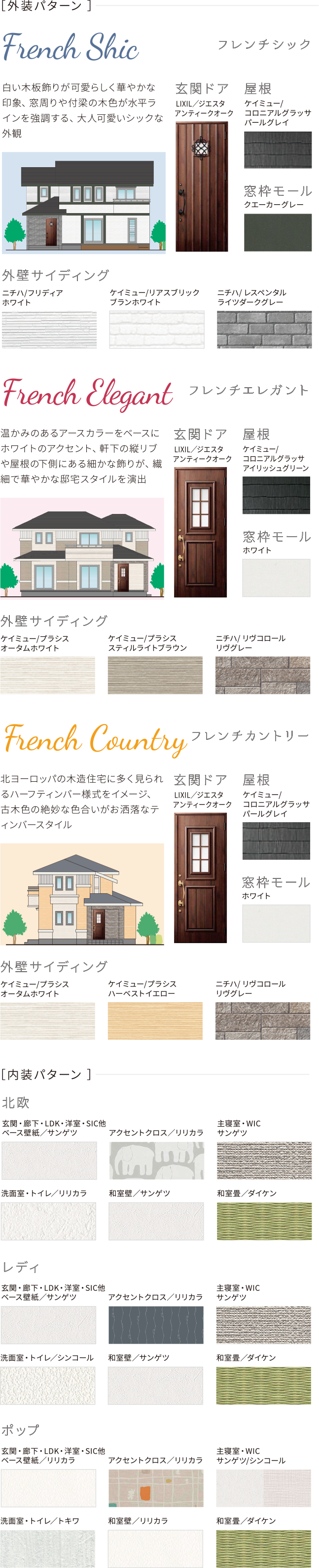 外装パターン