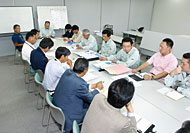 プロジェクトチームによる建築会議